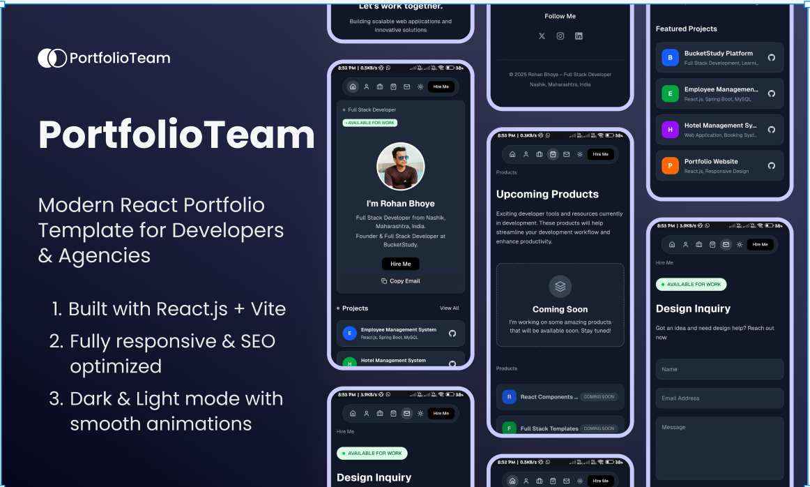 Portfolio Team Project